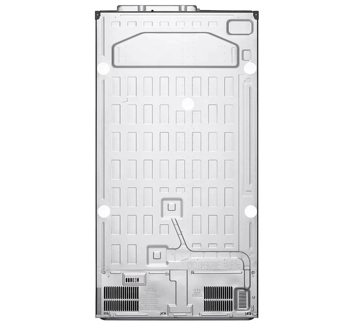LG 694 Litres Frost Free Side-by-Side Refrigerator (Door Cooling+ GC-B257SQUV.AMCQEB Matt Black) GCB257SQUV